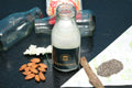 Almond cinnamon oats shake